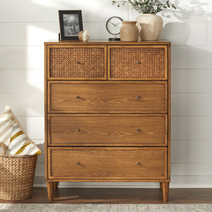 TMS Maxwell 5 Drawer 35.5" W Chest | Wayfair
